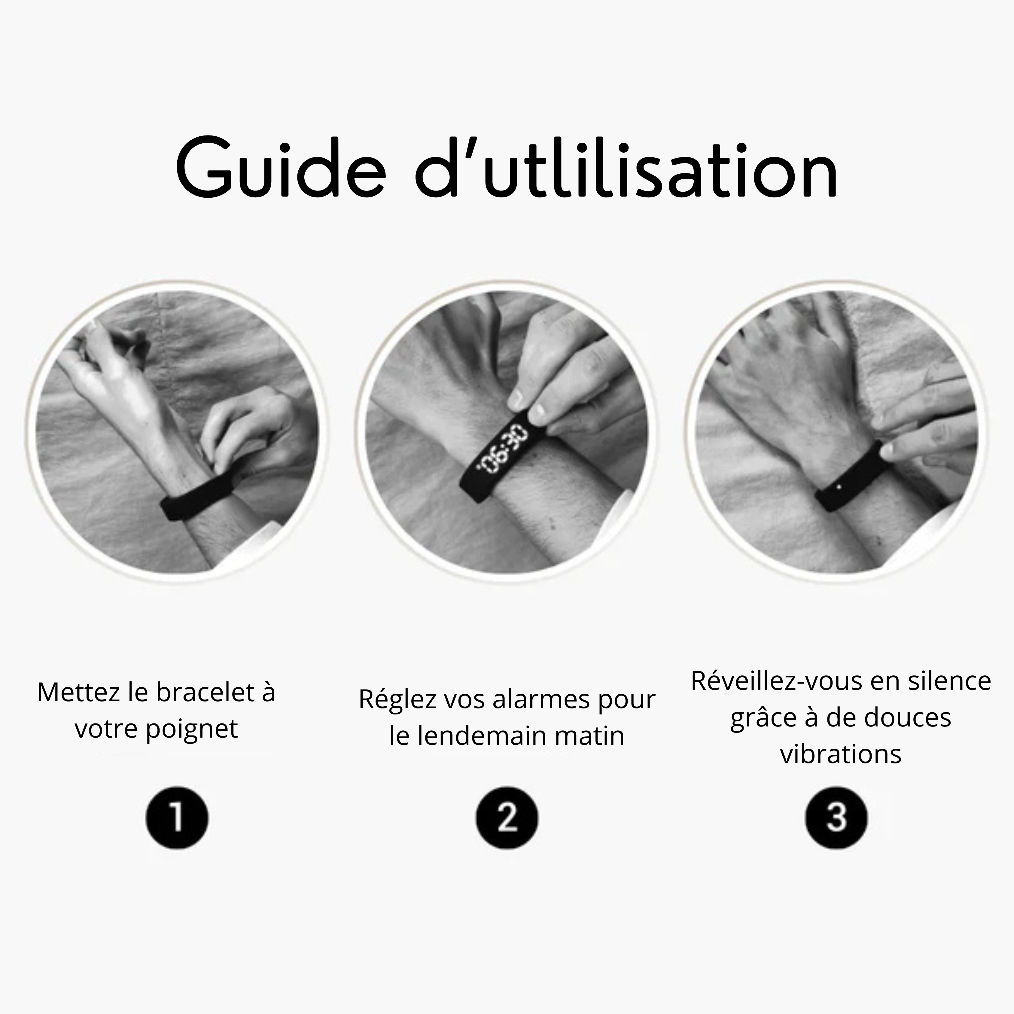 PulseTime : Le bracelet-réveil silencieux