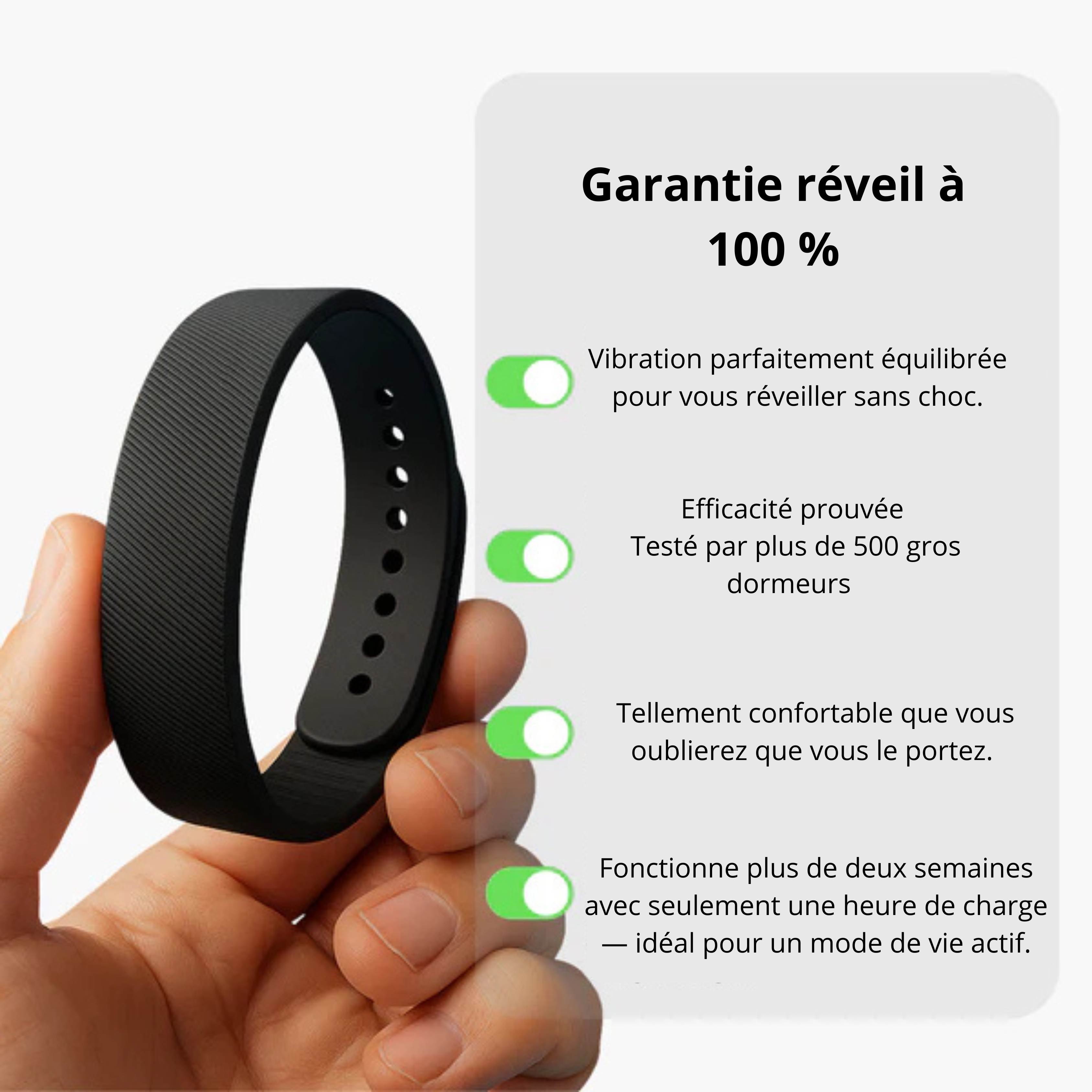 PulseTime : Le bracelet-réveil silencieux